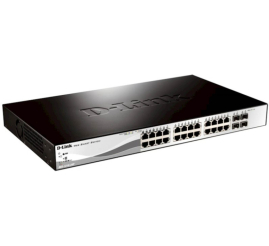 Slika izdelka: STIKALO 24-PORT D-link Smart 100/1000 PoE Managed (DGS-1210-28P)