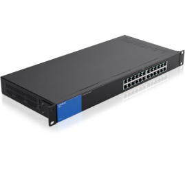 Slika izdelka: STIKALO 24-PORT Linksys 100/1000 Rack (LGS124-EU)