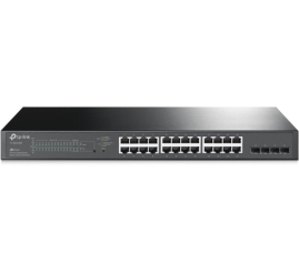 Slika izdelka: STIKALO 24-PORT POE+ + 4x SFP TP-Link gigabit 10/100/1000 (TL-SG2428P)