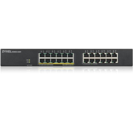 Slika izdelka: STIKALO 24-PORT ZyXEL 100/1000 PoE Managed Rackmount (GS1900-24EP-EU0101F)