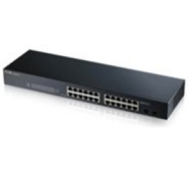 Slika izdelka: STIKALO 24-PORT ZYXEL GS1900-24 v2 GbE L2 Smart Switch rackmount (GS1900-24-EU0102F)