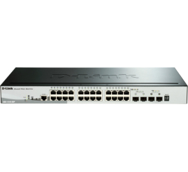 Slika izdelka: STIKALO 28-PORT 2xSFP D-link 100/1000 PoE Managed Rackmount (DGS-1510-28P)