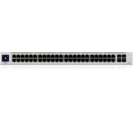 Slika izdelka: STIKALO 48-PORT 4x SFP UbiQuiti UniFi 100/1000 1000 PoE Managed Rack (USW-48-POE)