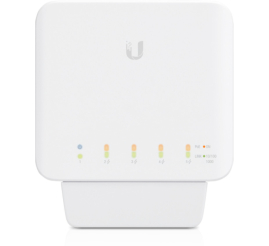 Slika izdelka: STIKALO 5-PORT Ubiquiti UniFi 100/1000 PoE Managed (USW-FLEX)