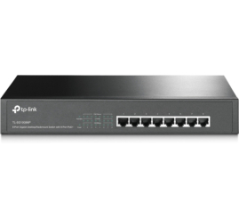 Slika izdelka: STIKALO 8-PORT TP-Link 100/1000 PoE+ Samostoječe/Rack (TL-SG1008MP)