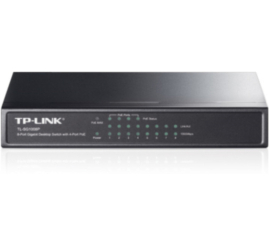 Slika izdelka: STIKALO 8-PORT TP-Link TL-SG1008P 10/100/1000 PoE+ ()