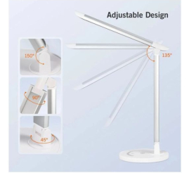 Slika izdelka: Taotronics LED namizna svetilka 13 pisarniška miza 35-modne svetilke s stabilnim USB priključkom za 