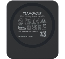 Slika izdelka: Teamgroup 2TB PD20M 2000MB/s Mag Prenosni SSD disk - Siva