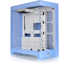 Slika izdelka: THERMALTAKE CTE E600 MX Hydrangea Blue Midi-ATX okno modro ohišje