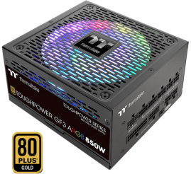 Slika izdelka: THERMALTAKE Toughpower GF3 ARGB 850W 80Plus Gold modularni ATX napajalnik
