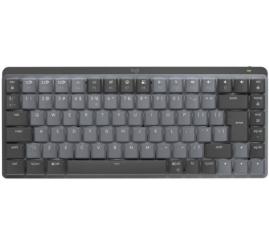 Slika izdelka: Tipkovnica brezžična + Bluetooth Logitech MX Mechanical MINI UK | SLO gravura grafitna LED osvetlitev (920-010780)