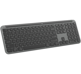 Slika izdelka: Tipkovnica brezžična + Bluetooth Logitech Signature Slim K950 US international | SLO gravura grafitna (920-012465)