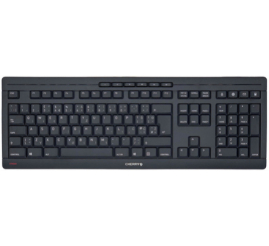Slika izdelka: Tipkovnica brezžična Cherry Stream US international | SLO gravura črna (JK-8550GB-2)