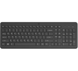 Slika izdelka: Tipkovnica brezžična HP 225 SLO | Slovenski nabor znakov črna (805T1AA#BED)