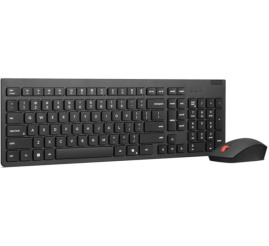 Slika izdelka: Tipkovnica in miš Lenovo brezžična Essential Combo Gen2 SLO črna odporna na politje low-profile (4X31R64492)