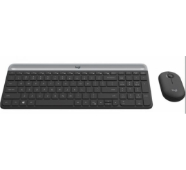 Slika izdelka: Tipkovnica in miš Logitech brezžična MK470 Combo SLO grafitna (920-009264)