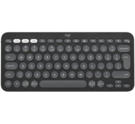 Slika izdelka: Tipkovnica Logitech Brezžična Pebble Keys 2 K380s Multi-Device SLO gravura grafitna (920-011851)
