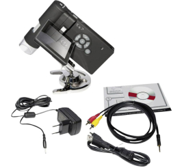 Slika izdelka: TOOLCRAFT DigiMicro mobile 5MP 500x Digital zoom prenosni USB mikroskop z zaslonom