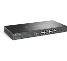 Slika izdelka: TP-LINK 16-Port 2.5G in 2-Port 10GE SFP+ L2+ Managed switch / stikalo z 8-Port PoE+