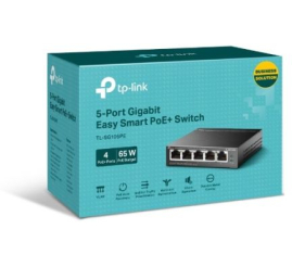Slika izdelka: TP-LINK 5-Port Gigabit Easy Smart switch stikalo z 4-Port PoE+