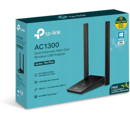 Slika izdelka: TP-LINK Archer T4U PLUS 1300Mbps Dual Band brezžična USB mrežna kartica