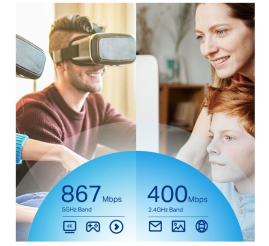 Slika izdelka: TP-LINK Archer T4U PLUS 1300Mbps Dual Band brezžična USB mrežna kartica