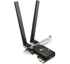 Slika izdelka: TP-LINK Archer TX55E AX3000 Wi-Fi 6 Bluetooth 5.0 PCI mrežna kartica
