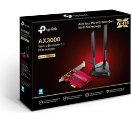 Slika izdelka: TP-LINK AX3000 Wi-Fi 6 Bluetooth 5.2 PCIe Adapter
