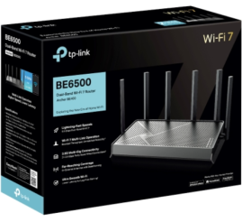 Slika izdelka: TP-LINK BE6500 Dual-Band Wi-Fi 7 5764+688 Mbps usmerjevalnik, 2.5 Gbps LAN, USB 3.0