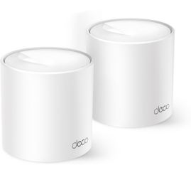 Slika izdelka: TP-LINK Deco X10 (2-pack) AX1500 Whole Home Mesh WiFi6 brezžični usmerjevalnik - router / dostopna točka-AP