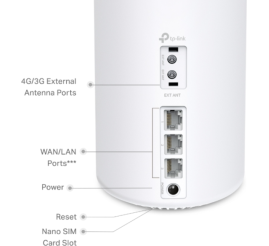 Slika izdelka: TP-LINK Deco X10-4G (1 pack) domači Mesh 4G+ WiFi 6