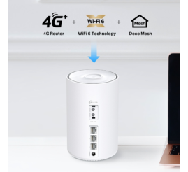 Slika izdelka: TP-LINK Deco X10-4G (1 pack) domači Mesh 4G+ WiFi 6