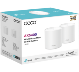 Slika izdelka: TP-LINK Deco X60 AX5400 domači Mesh Wi-Fi 6 sistem - 2 pack