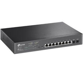 Slika izdelka: TP-LINK JetStream TL-SG2210MP 10-port gigabit 8xPoE+ 2x SFP mrežno stikalo-switch