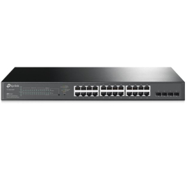 Slika izdelka: TP-LINK JetStream TL-SG2428P 26-Port Gigabit PoE+ Smart Switch × 4 SFP slot
