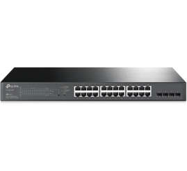 Slika izdelka: TP-LINK JetStream TL-SG2428P 24-port gigabit Smart 24xPoE+ 250W 4xSFP mrežno stikalo-switch