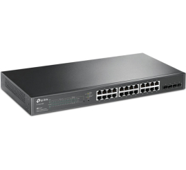 Slika izdelka: TP-LINK JetStream TL-SG2428P 24-port gigabit Smart 24xPoE+ 250W 4xSFP mrežno stikalo-switch