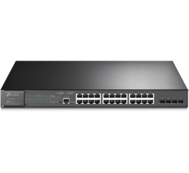 Slika izdelka: TP-LINK JetStream TL-SG3428MP 24-port Gigabit L2 Managed 24xPoE+ 384W 4xSFP mrežno stikalo-switch