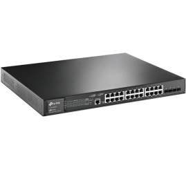 Slika izdelka: TP-LINK JetStream TL-SG3428MP 24-port Gigabit L2 Managed 24xPoE+ 384W 4xSFP mrežno stikalo-switch