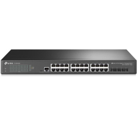 Slika izdelka: TP-LINK JetStream TL_SG3428X 24-Port Gigabit L2+ Switch × 4 10GE SFP+ slot