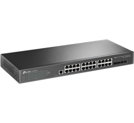 Slika izdelka: TP-LINK JetStream TL-SG3428X 24-port gigabit L2+ Managed 4x10GE SFP+ mrežno stikalo-switch