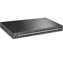 Slika izdelka: TP-LINK JetStream TL-SG3452XP 48-Port Gigabit L2+ Managed 48xPoE+ 500W 4x10GE SFP+ mrežno stikalo-switch