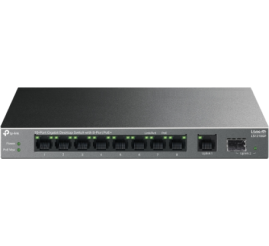 Slika izdelka: TP-LINK LS1210GP 10-port Gigabit mrežno stikalo / switch z 8-Port PoE+