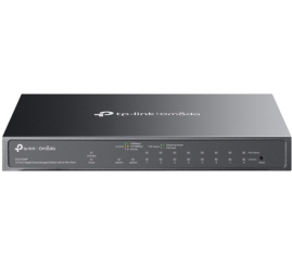 Slika izdelka: TP-LINK Omada ES210GMP 10-port gigabit 8xPoE+ 1x SFP managed mrežno stikalo-switch