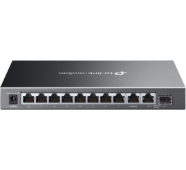 Slika izdelka: TP-LINK Omada ES210GMP 10-port gigabit 8xPoE+ 1x SFP managed mrežno stikalo-switch