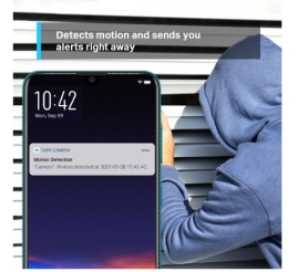 Slika izdelka: TP-LINK Tapo C210 2k 3MP 2304 x 1296 WiFi varnostna kamera