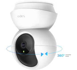 Slika izdelka: TP-LINK Tapo C210P2 2K QHD 3MP 360° IR WiFi bela notranja nadzorna kamera