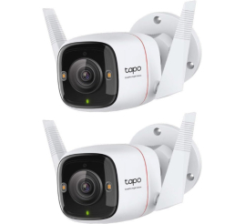 Slika izdelka: TP-LINK Tapo C310P2 dnevna/nočna 3MP HD IP66 WiFi bela zunanja nadzorna kamera