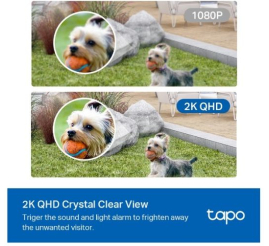 Slika izdelka: TP-LINK Tapo C420S1 2K QHD zunanja Wi-Fi varnostna kamera - set kamera + Smart Hub