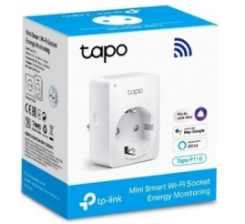 Slika izdelka: TP-LINK Tapo P110 Mini Smart Wi-Fi vtičnica - 2pack